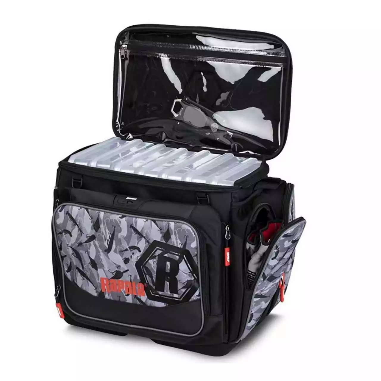 Rapala Tackle Bag Mag Camo RBLCTBMA Maße: 45 X 30 X 39cm 3 Rapala Tackle Bag Mag Camo RBLCTBMA Maße: 45 X 30 X 39cm